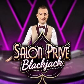 Blackjack Salon Privé online game logo by Ezugi on 20betss.gr