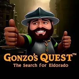 Logo of Gonzo's Quest from NetEnt at 20Bet Casino