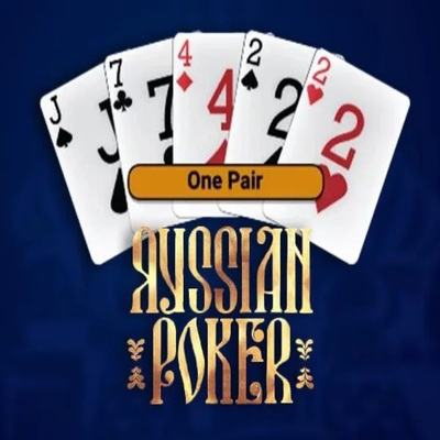 Russian Poker game by OneTouch Games – logo hosted on 20Bet Casino